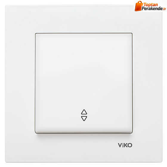 Viko Karre/Meridian Beyaz Vavien Mekanizma (Çerçeve Hariç) 90967004